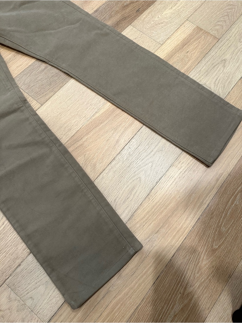 Sid Mashburn Trousers Men's 34x32 Brown Moleskin Button Fly Chino - Picture 3 of 12
